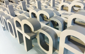 3D lettering