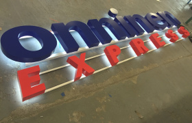 3D lettering